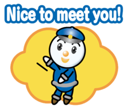 snowman station master sticker #14520327