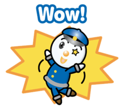 snowman station master sticker #14520329