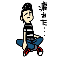 riders man 2 Tshirt version sticker #14520632