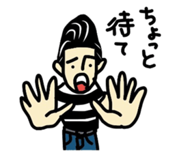 riders man 2 Tshirt version sticker #14520633