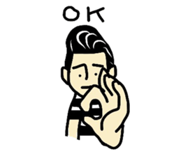 riders man 2 Tshirt version sticker #14520636