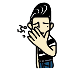 riders man 2 Tshirt version sticker #14520645