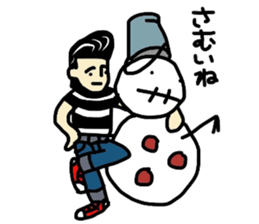 riders man 2 Tshirt version sticker #14520659