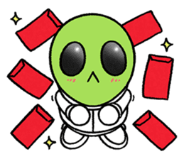 Martian Wasabi-Happy Chinese New Year sticker #14520938