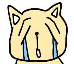 Simple cat sticker! sticker #14521051