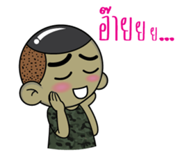 Sai-Noi and army team sticker #14521075