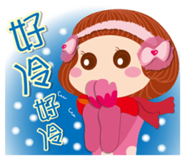 Beauty-Eye girl 2 sticker #14521471