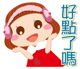 Beauty-Eye girl 2 sticker #14521473