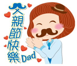 Beauty-Eye girl 2 sticker #14521478