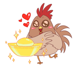 Mei & Chikin_CNY 2017 sticker #14522409