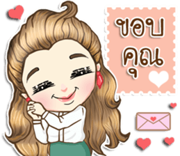 Office girl02 sticker #14522723