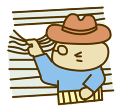 The detective KITA sticker #14522847