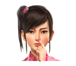 A mei li sticker #14522871