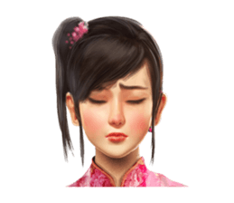 A mei li sticker #14522891