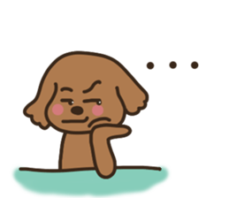 toy-poodle KEY4 sticker #14522919