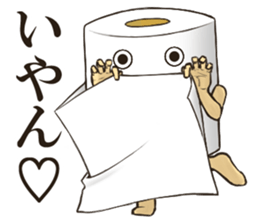 Toilet roll Sticker 4 sticker #14522974