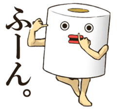 Toilet roll Sticker 4 sticker #14522979