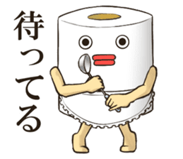 Toilet roll Sticker 4 sticker #14523002