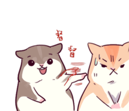 Hamster's daily 2 sticker #14523546