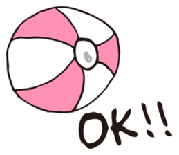 BEACH BALL VOLLEY sticker #14524446