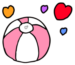 BEACH BALL VOLLEY sticker #14524449