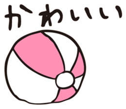 BEACH BALL VOLLEY sticker #14524475