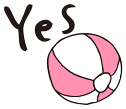 BEACH BALL VOLLEY sticker #14524484