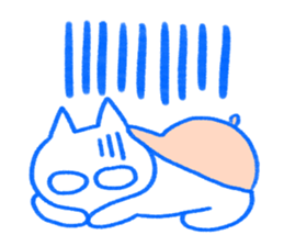 A cat not talking sticker #14525547
