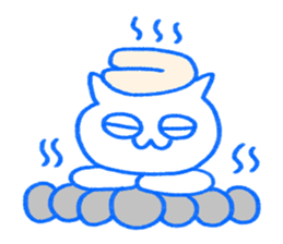 A cat not talking sticker #14525561