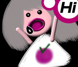 l am simple 3 sticker #14525767