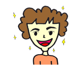 Bushy eyebrows sticker #14527606