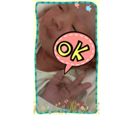 thank you for being born sticker #14527626