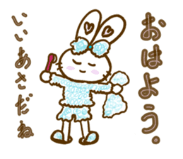 Funny Rabbits 3 !! sticker #14528262