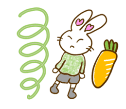 Funny Rabbits 3 !! sticker #14528279