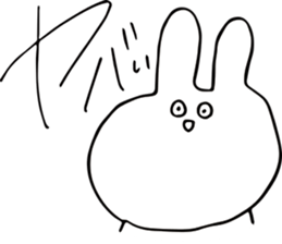 TAKATAKA USAGI sticker #14528738