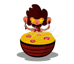 Brown Howling Monkey sticker #14528951