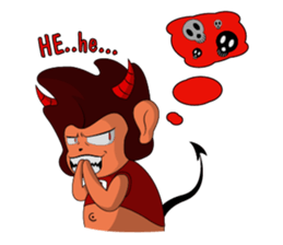 Brown Howling Monkey sticker #14528956