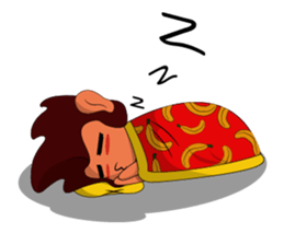 Brown Howling Monkey sticker #14528963