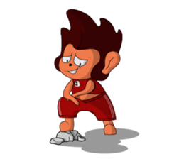 Brown Howling Monkey sticker #14528968