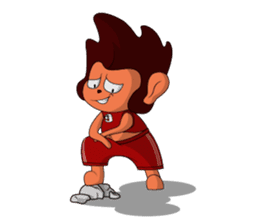 Brown Howling Monkey sticker #14528968