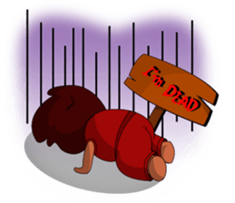 Brown Howling Monkey sticker #14528973