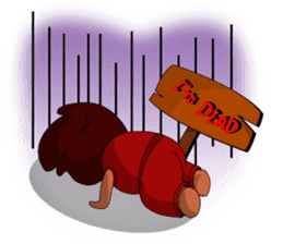 Brown Howling Monkey sticker #14528973
