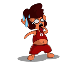 Brown Howling Monkey sticker #14528976