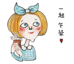 Lovely woman (Ms. Song) sticker #14529272