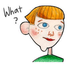 Lovely woman (Ms. Song) sticker #14529297