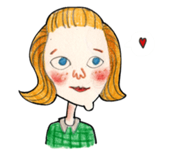 Lovely woman (Ms. Song) sticker #14529303