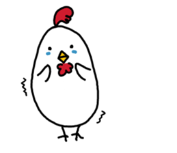 Chickens and chicks sticker #14529372