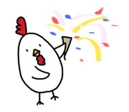 Chickens and chicks sticker #14529388