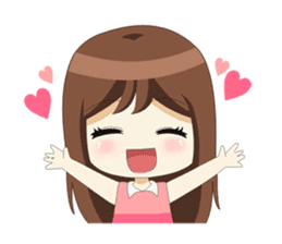 Happy Chibi Couple sticker #14529414