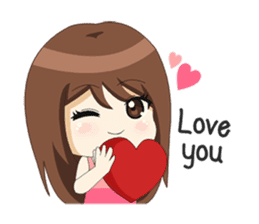 Happy Chibi Couple sticker #14529415